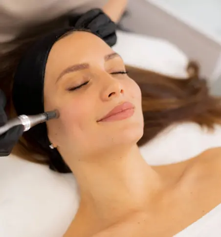 Microneedling at Biltmore Dermatology stimulates collagen production to improve skin texture